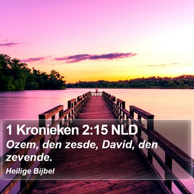 1 Kronieken 2:15 NLD Bible Verse Image