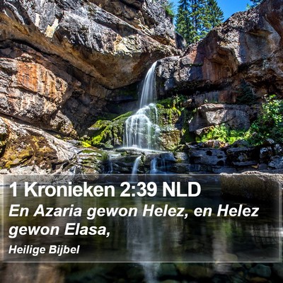 1 Kronieken 2:39 NLD Bible Verse Image