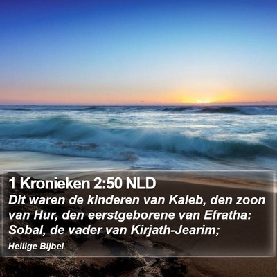 1 Kronieken 2:50 NLD Bible Verse Image