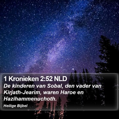 1 Kronieken 2:52 NLD Bible Verse Image
