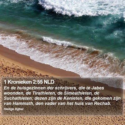 1 Kronieken 2:55 NLD Bible Verse Image