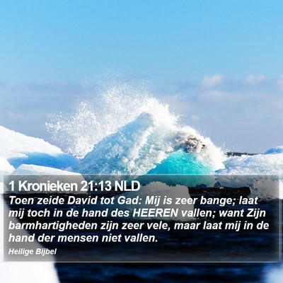 1 Kronieken 21:13 NLD Bible Verse Image