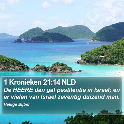 1 Kronieken 21:14 NLD Bible Verse Image