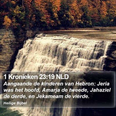 1 Kronieken 23:19 NLD Bible Verse Image