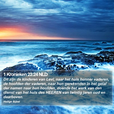 1 Kronieken 23:24 NLD Bible Verse Image