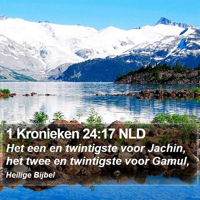 1 Kronieken 24:17 NLD Bible Verse Image