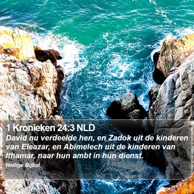 1 Kronieken 24:3 NLD Bible Verse Image