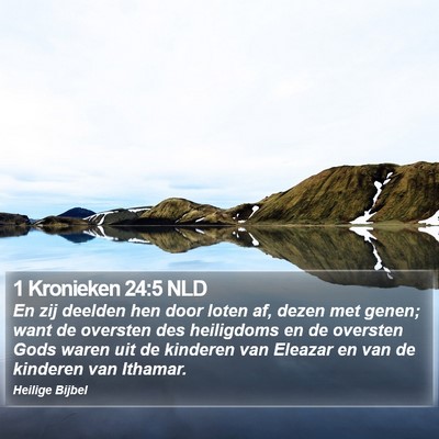 1 Kronieken 24:5 NLD Bible Verse Image