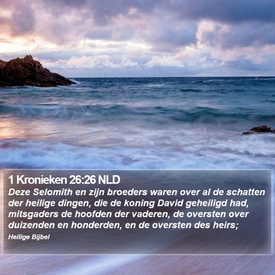 1 Kronieken 26:26 NLD Bible Verse Image