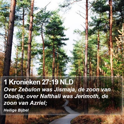 1 Kronieken 27:19 NLD Bible Verse Image