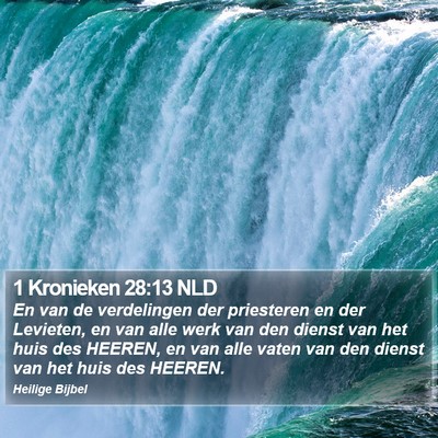 1 Kronieken 28:13 NLD Bible Verse Image