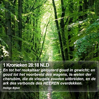 1 Kronieken 28:18 NLD Bible Verse Image