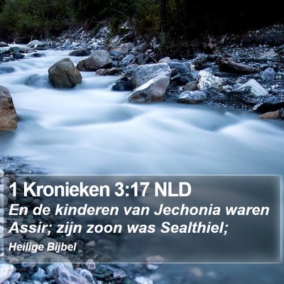 1 Kronieken 3:17 NLD Bible Verse Image