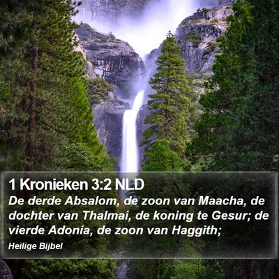 1 Kronieken 3:2 NLD Bible Verse Image