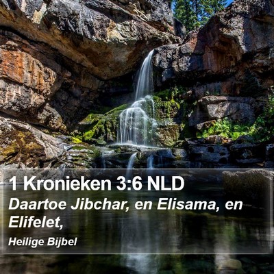 1 Kronieken 3:6 NLD Bible Verse Image