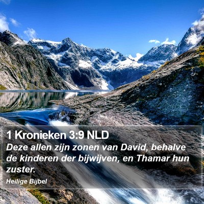 1 Kronieken 3:9 NLD Bible Verse Image