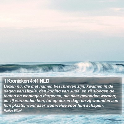 1 Kronieken 4:41 NLD Bible Verse Image