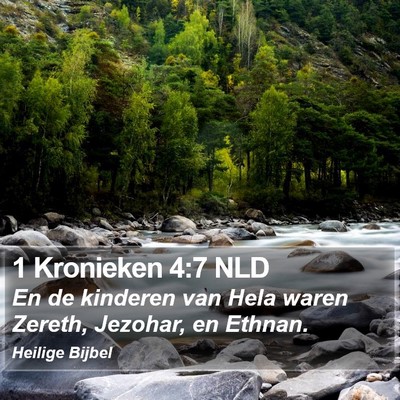 1 Kronieken 4:7 NLD Bible Verse Image
