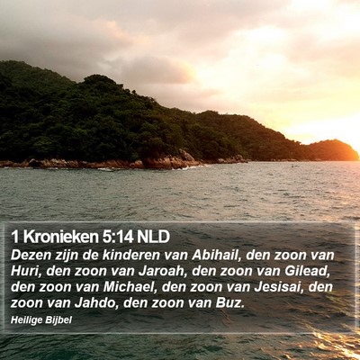 1 Kronieken 5:14 NLD Bible Verse Image