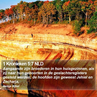 1 Kronieken 5:7 NLD Bible Verse Image