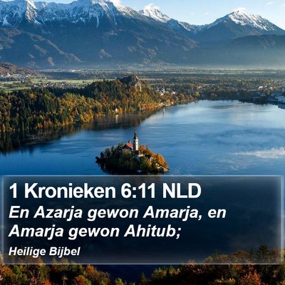 1 Kronieken 6:11 NLD Bible Verse Image