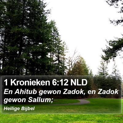 1 Kronieken 6:12 NLD Bible Verse Image