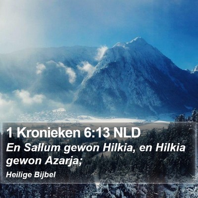 1 Kronieken 6:13 NLD Bible Verse Image