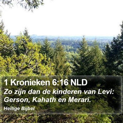 1 Kronieken 6:16 NLD Bible Verse Image
