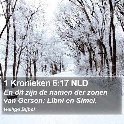 1 Kronieken 6:17 NLD Bible Verse Image