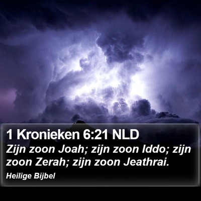 1 Kronieken 6:21 NLD Bible Verse Image