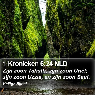 1 Kronieken 6:24 NLD Bible Verse Image