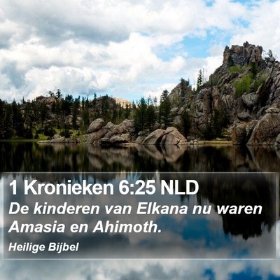 1 Kronieken 6:25 NLD Bible Verse Image
