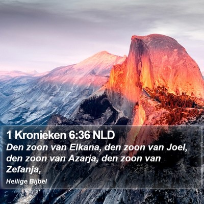1 Kronieken 6:36 NLD Bible Verse Image
