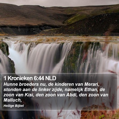 1 Kronieken 6:44 NLD Bible Verse Image