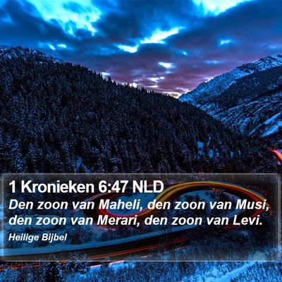 1 Kronieken 6:47 NLD Bible Verse Image
