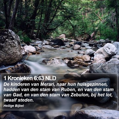 1 Kronieken 6:63 NLD Bible Verse Image