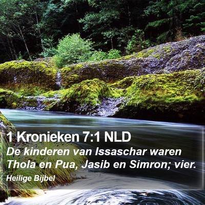 1 Kronieken 7:1 NLD Bible Verse Image