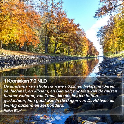 1 Kronieken 7:2 NLD Bible Verse Image