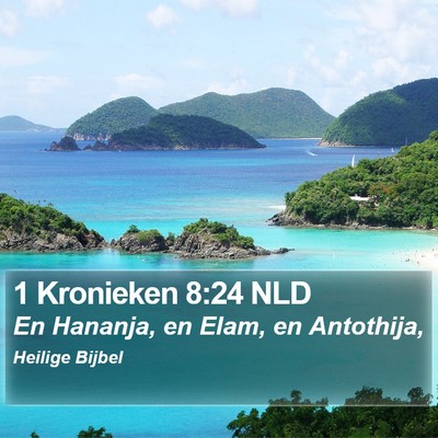 1 Kronieken 8:24 NLD Bible Verse Image