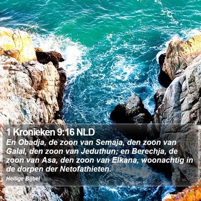 1 Kronieken 9:16 NLD Bible Verse Image