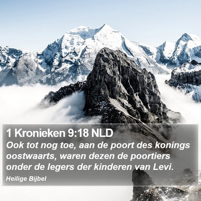 1 Kronieken 9:18 NLD Bible Verse Image