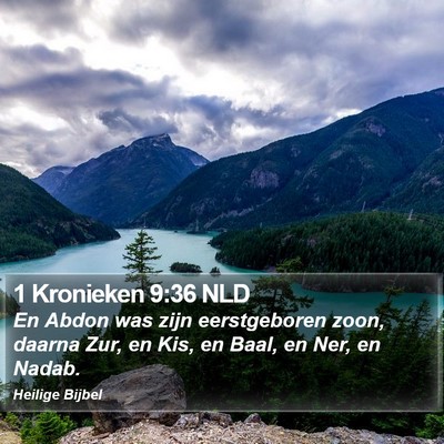 1 Kronieken 9:36 NLD Bible Verse Image