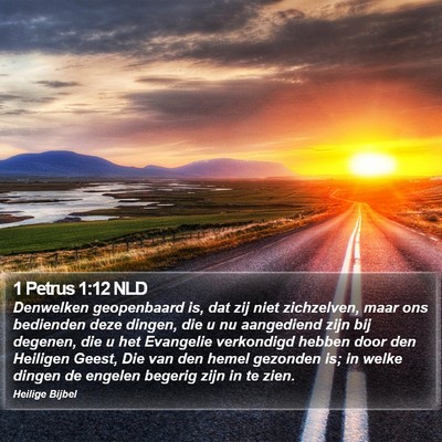1 Petrus 1:12 NLD Bible Verse Image