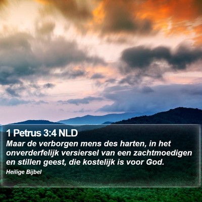 1 Petrus 3:4 NLD Bible Verse Image