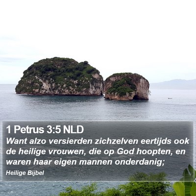 1 Petrus 3:5 NLD Bible Verse Image