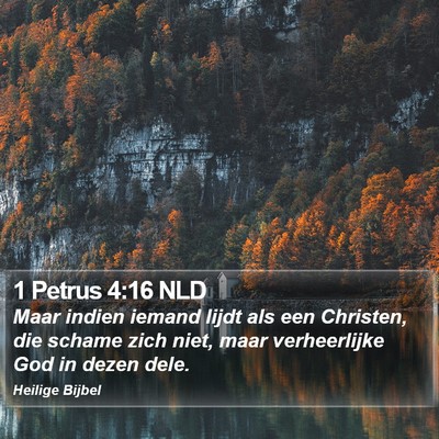 1 Petrus 4:16 NLD Bible Verse Image