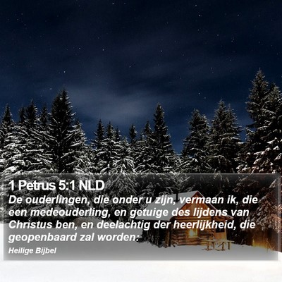 1 Petrus 5:1 NLD Bible Verse Image