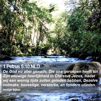 1 Petrus 5:10 NLD Bible Verse Image