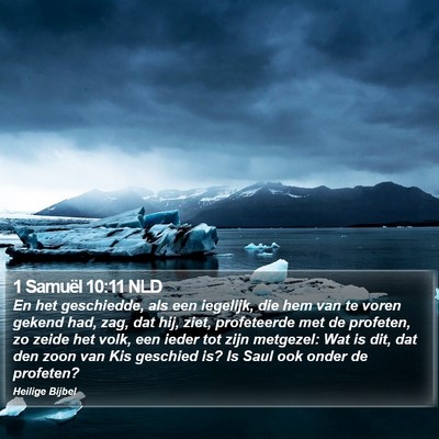 1 Samuël 10:11 NLD Bible Verse Image
