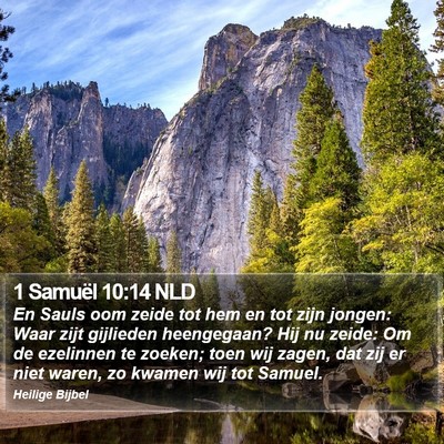 1 Samuël 10:14 NLD Bible Verse Image